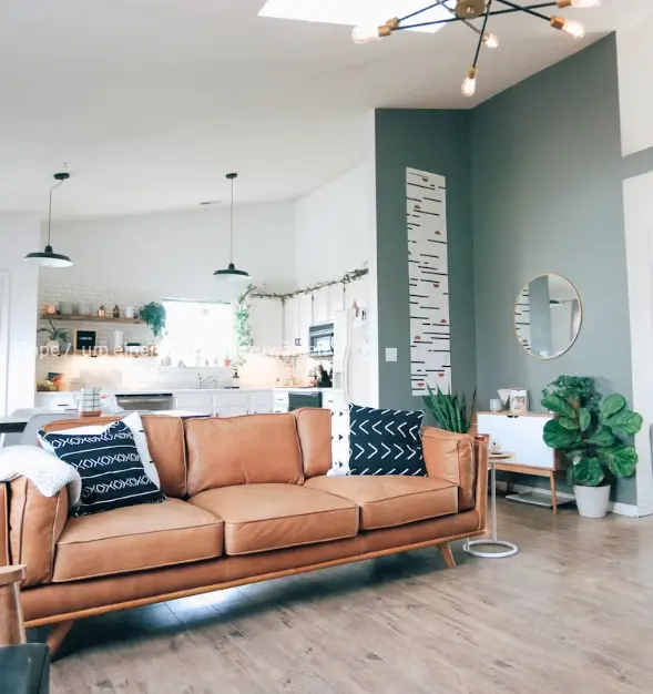 Wohnzimmer mit Sofa – Möbelabholung im Ruhrgebiet