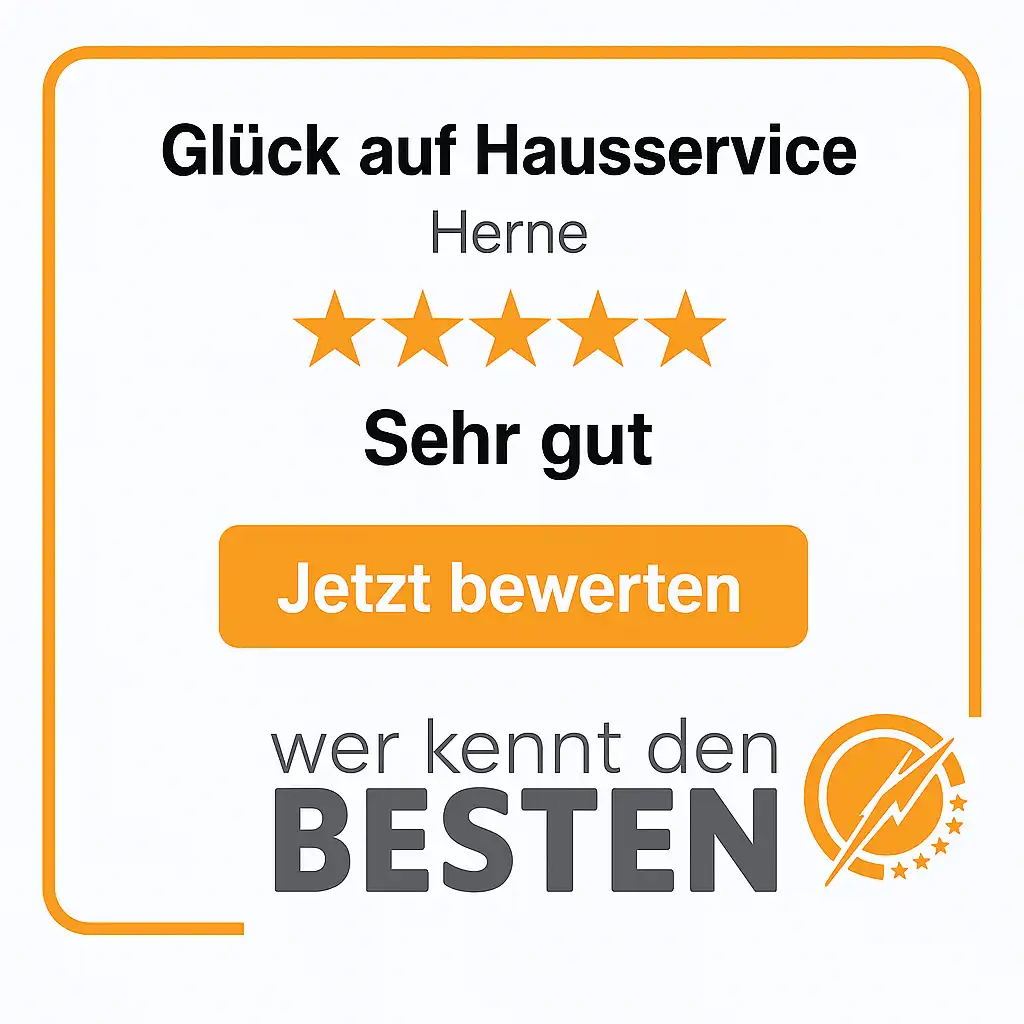 Seniorenumzug Kundenbewertung für Glück auf Hausservice in Herne – 5 Sterne