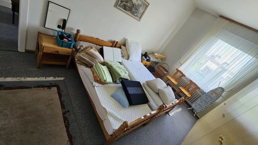 Schlafzimmer vor Wohnungsauflösung in Recklinghausen